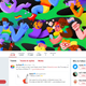 YouTube’s Pride Month 2019-themed Twitter page.